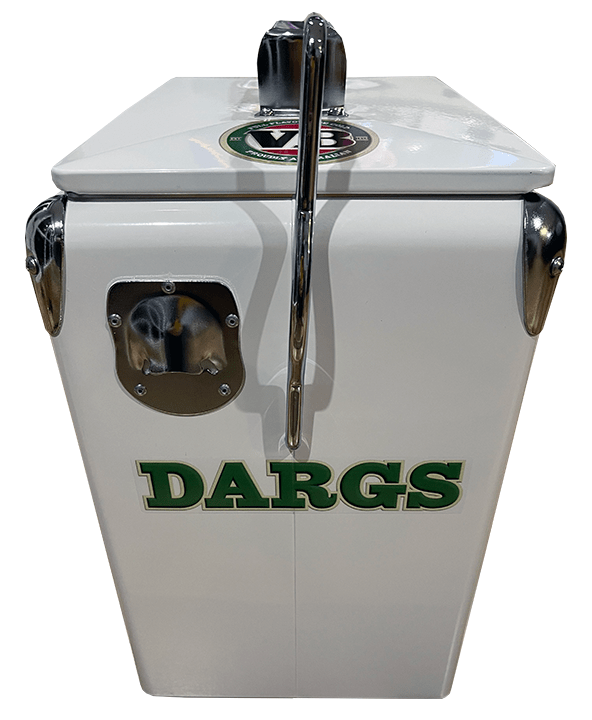 VB Custom Name Retro Esky 17lt Metal Retro Cooler