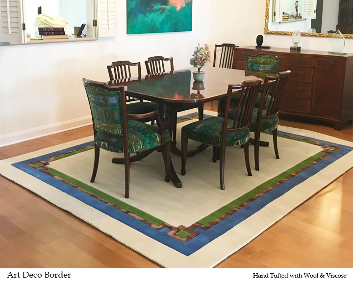 Custom Area Rugs and Original Rug Designs by Rugs As Art Florida's