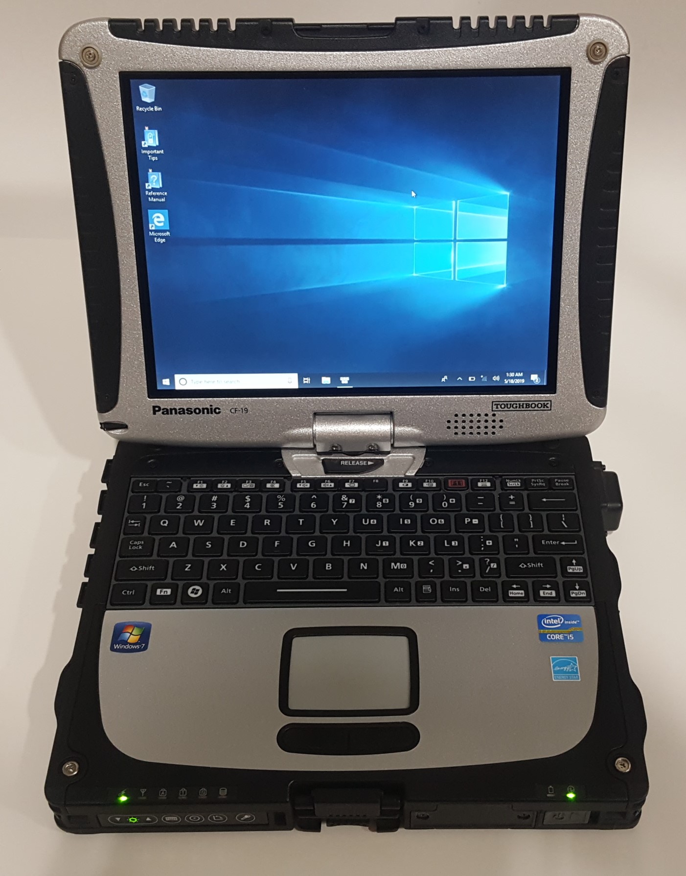 ON SALE Panasonic Toughbook CF19 MK5 i5 2.5Ghz Refurbished Rugged Laptop