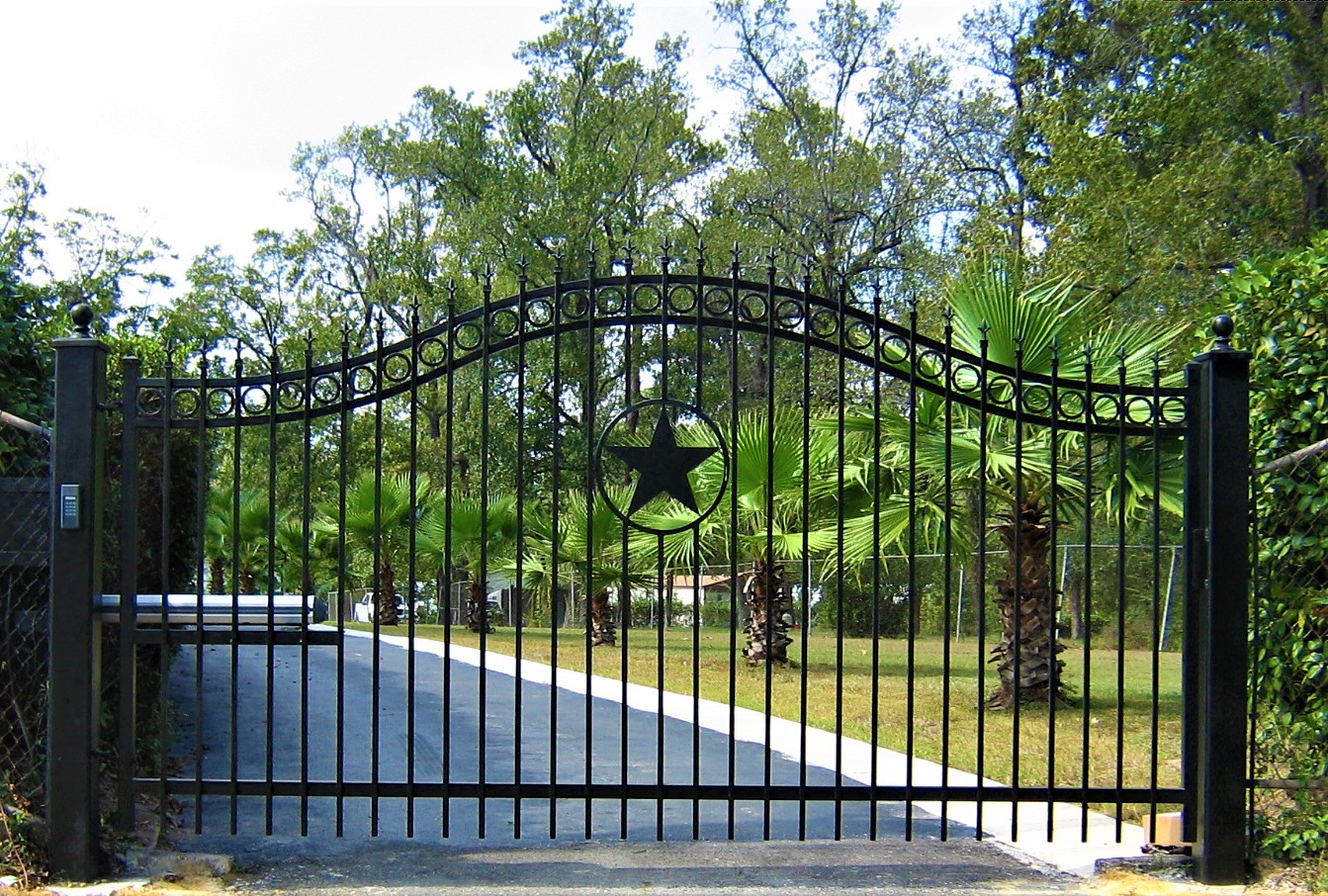 Custom Automatic Iron Gate Operators Houston