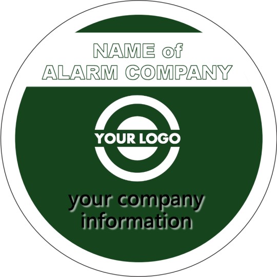 Security Yard Signs Custom Alarm Company Signs