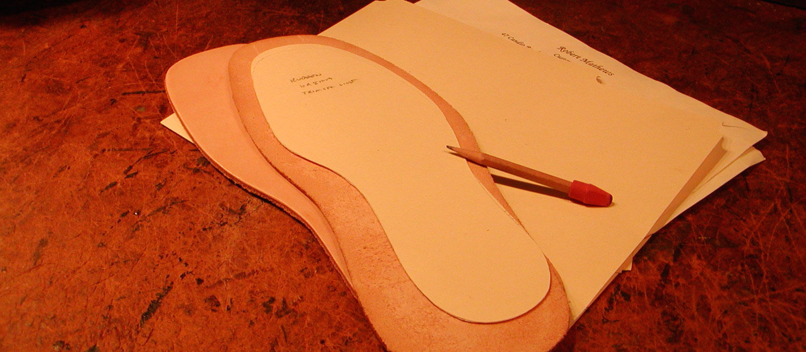 Custom Fitting Robert Mathews Custom Shoemaker