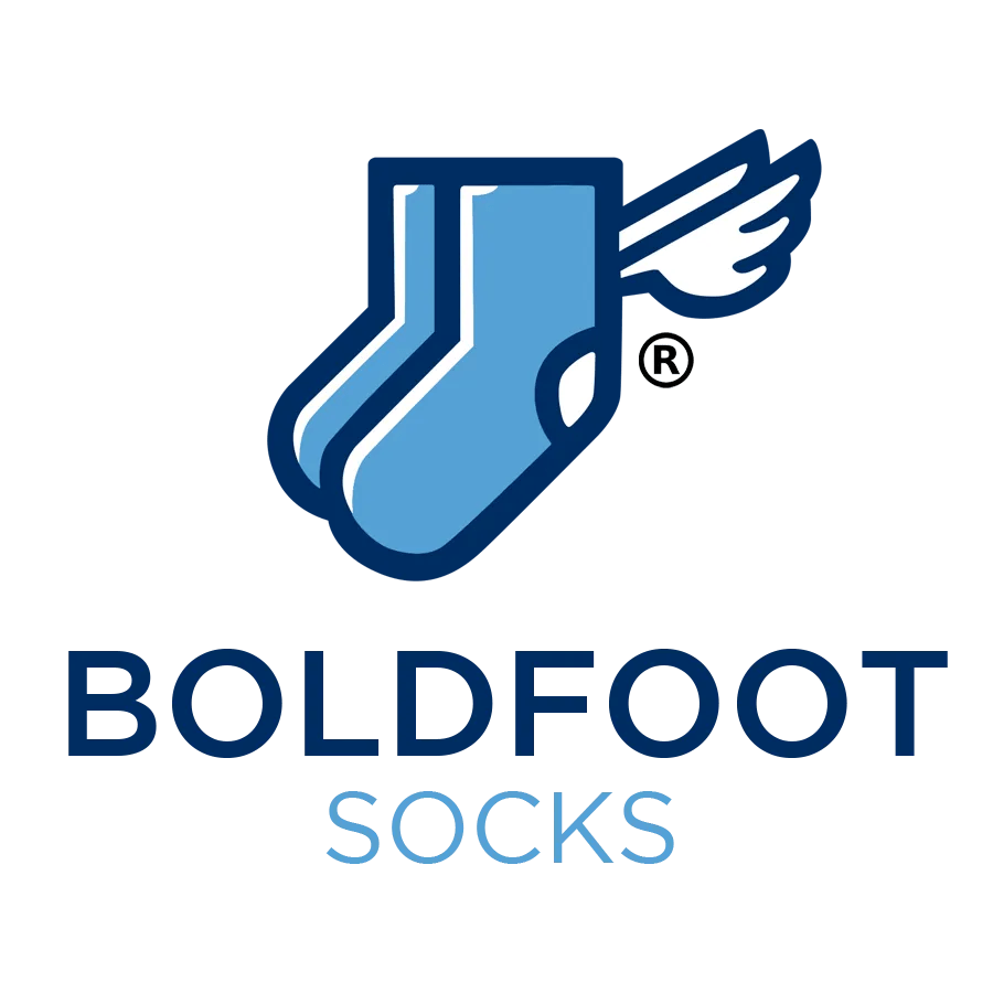 Boldfoot Socks Logo_square Custom Sock Lab Made in USA