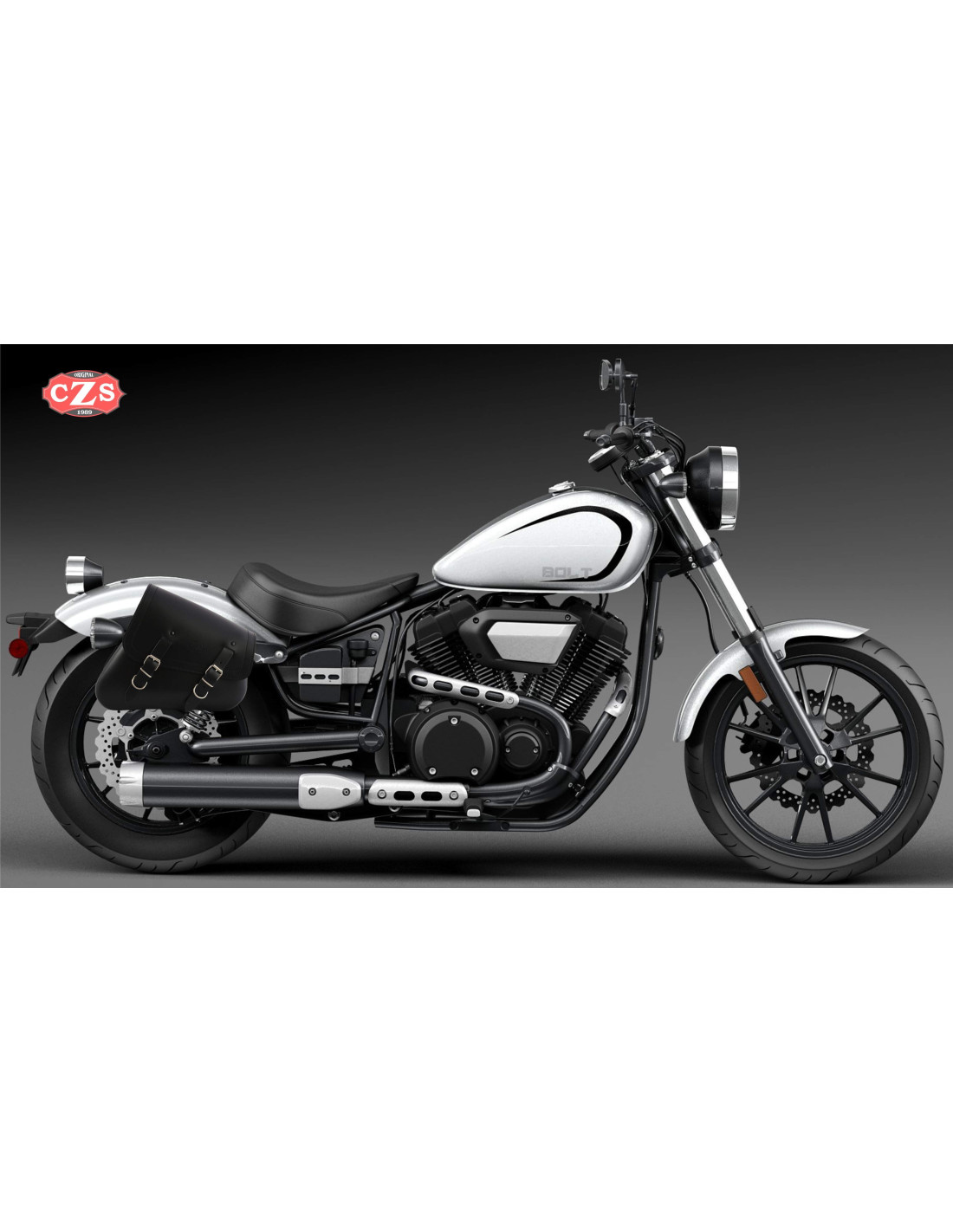 Saddlebag for Yamaha XV950 Bolt mod, LEGION Basic Specific