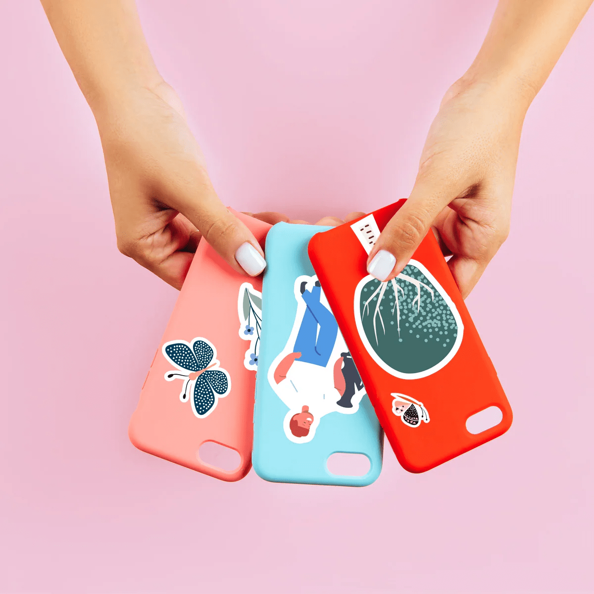 Custom Phone Case Stickers | Create your own iPhone Stickers