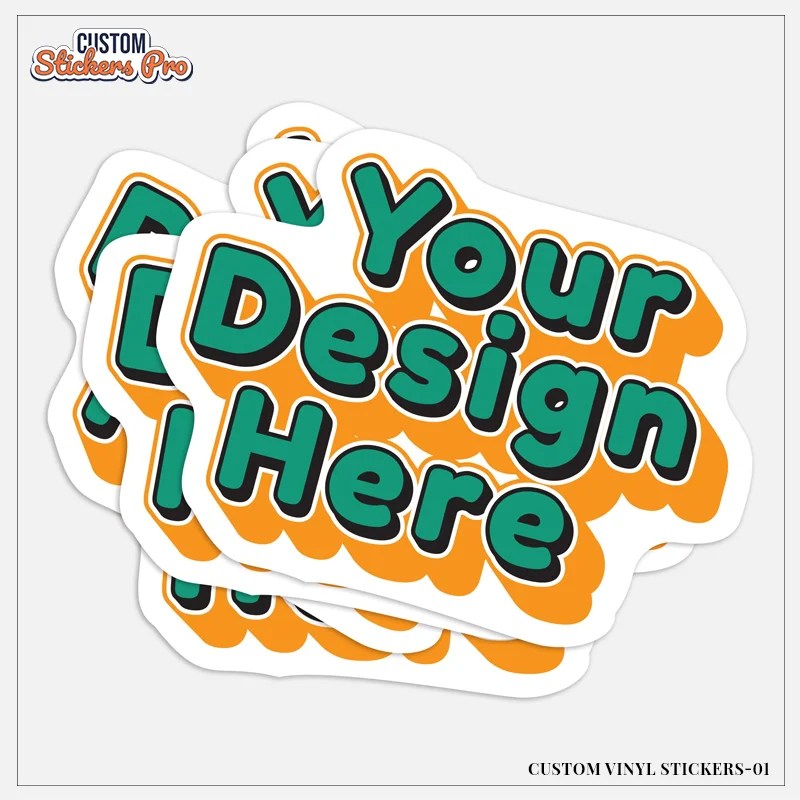 Custom Printed Stickers Printing Wholesale No Minimum