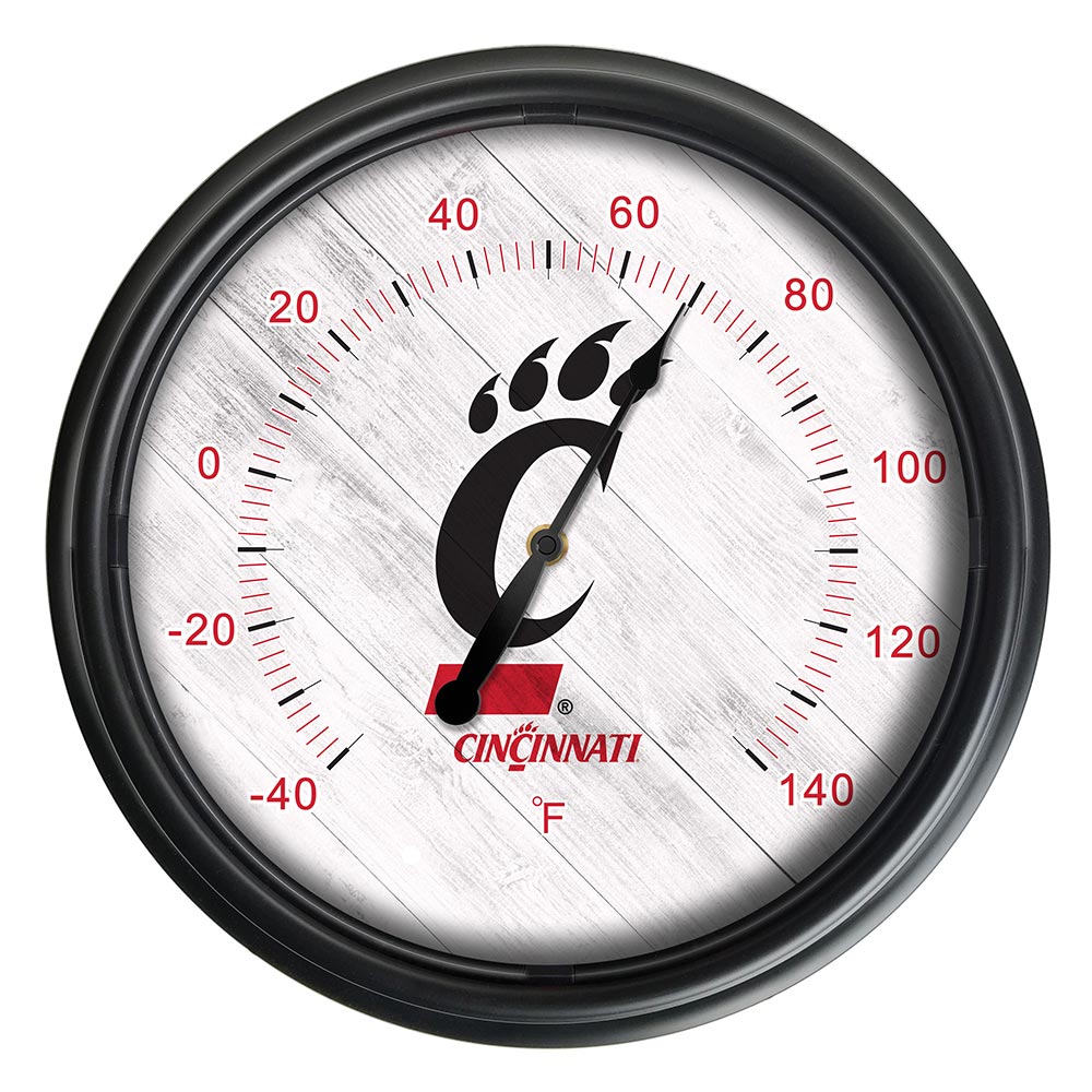 University of Cincinnati Indoor/Outdoor LED Thermometer ⋆ Custom Table Felt