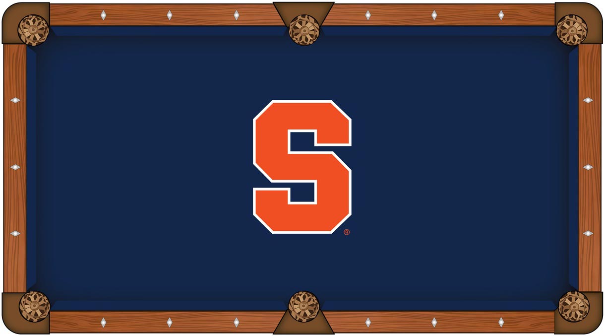 Syracuse Orange Pool Table Felt Worsted Billiard Cloth