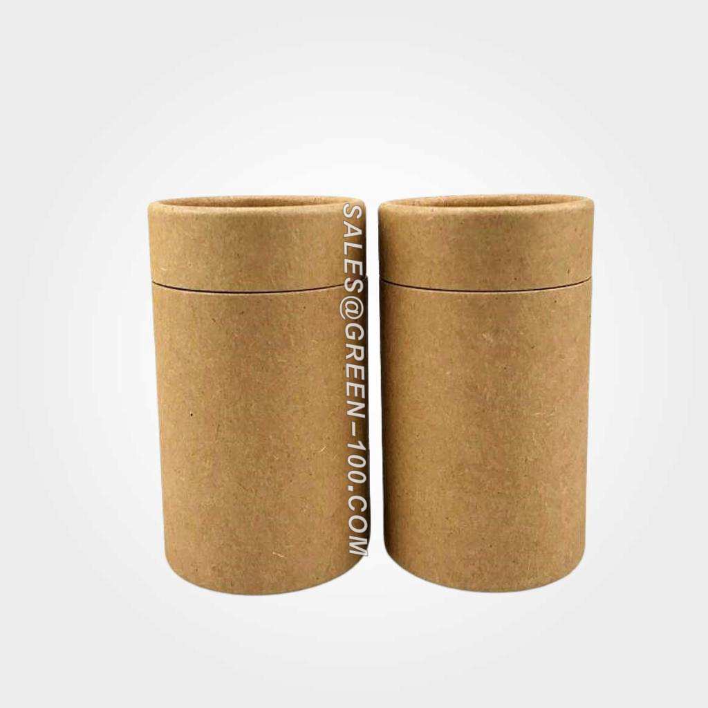 Kraft Tube Packaging FSC Brown Paper — Tube Packaging