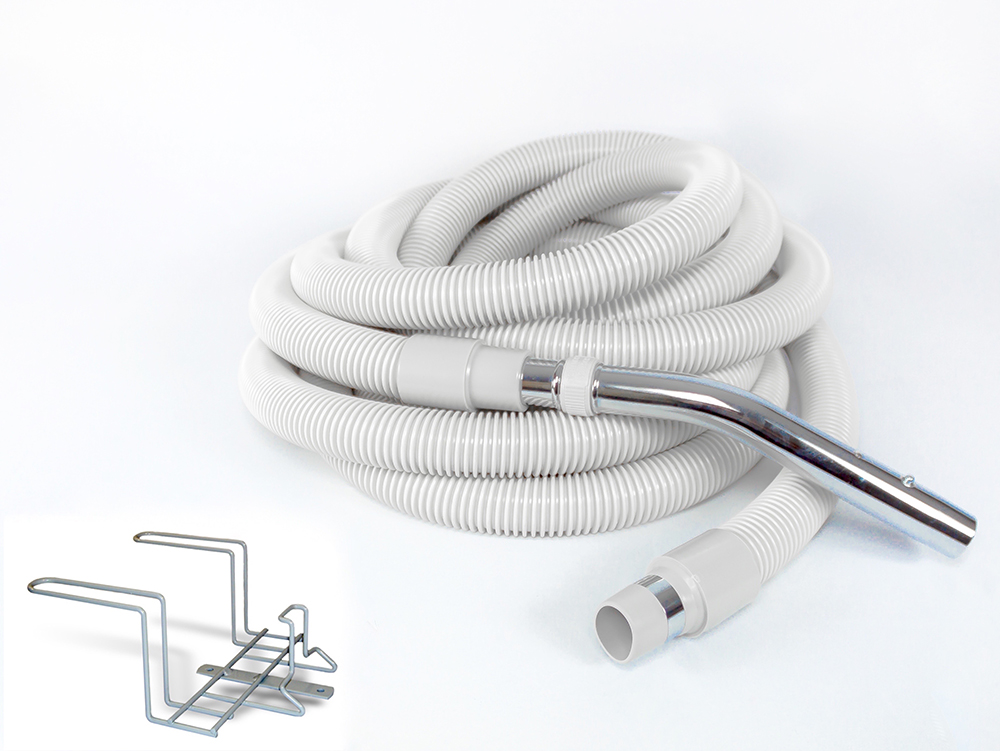 50′ Ultralite Hose with Rack Custom Vacuum Systems