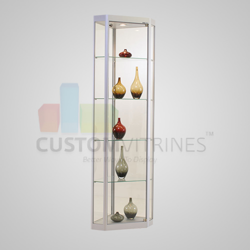 Triangular Showcases & Glass Vitrines Custom Vitrines Gallery New