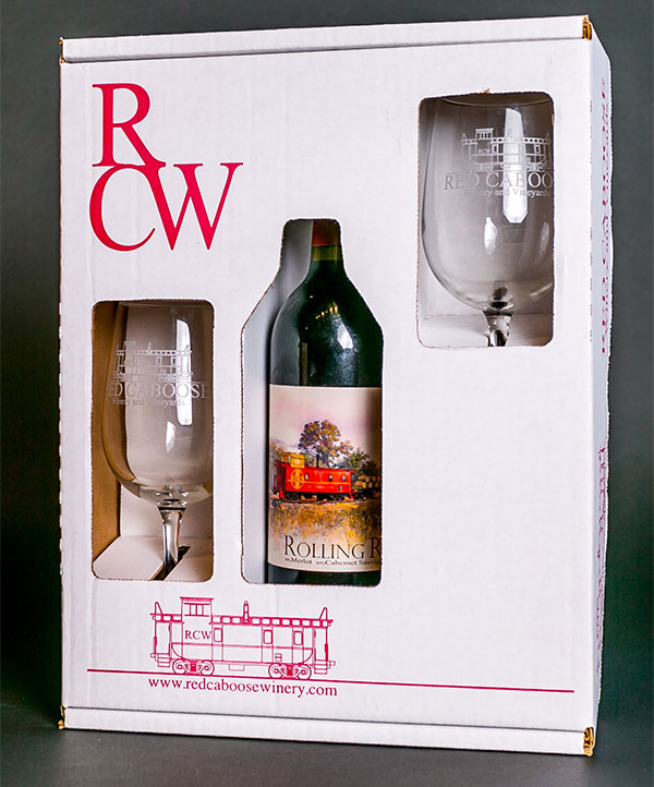 Custom Cardboard Wine Gift Boxes Custom Wine Packaging