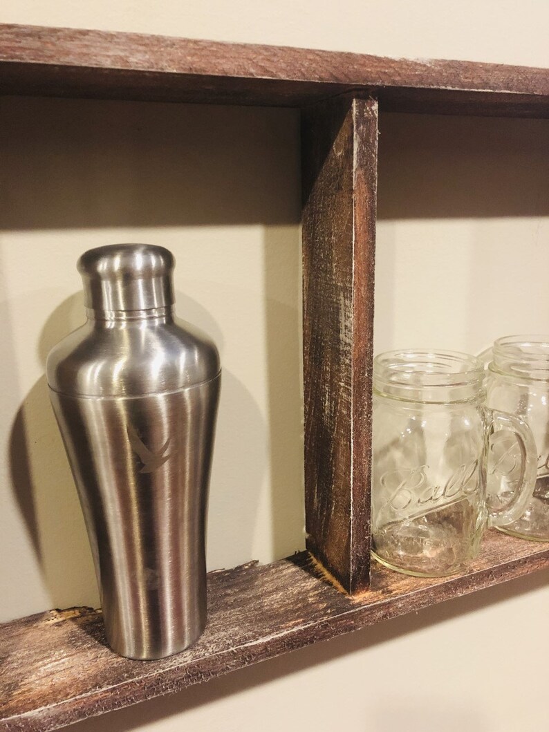 Rustic Hanging Ladder Custom Works by MRC