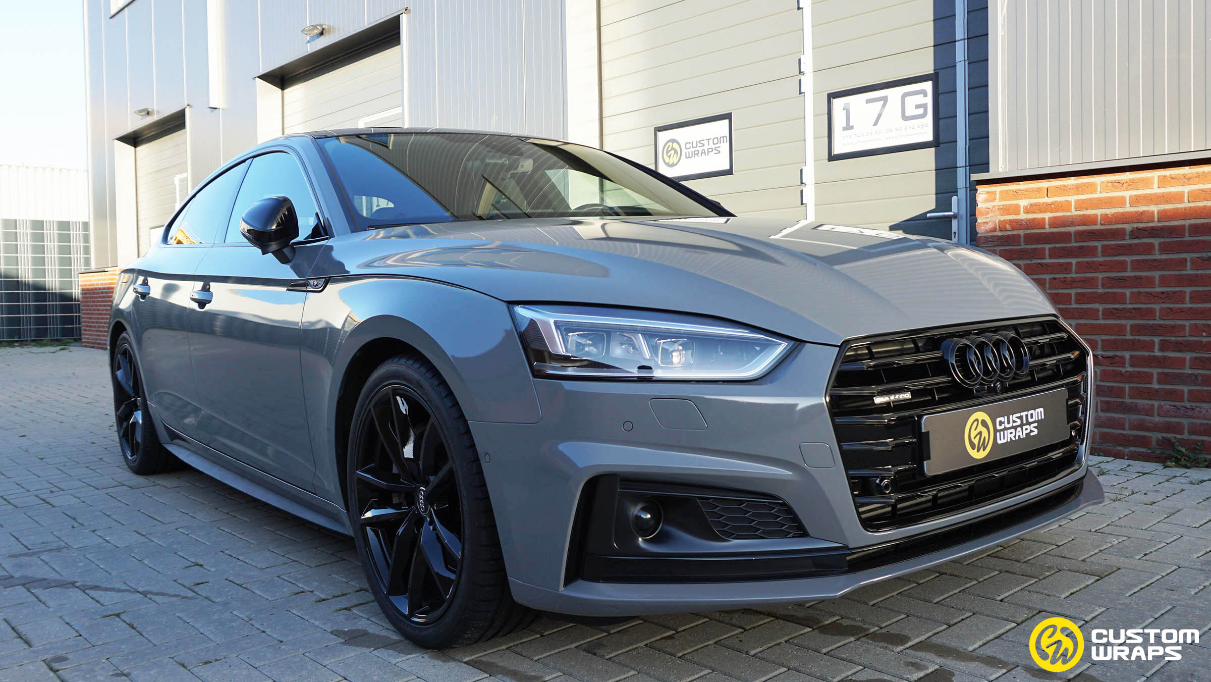 Gloss Nardo Grey Custom Wraps