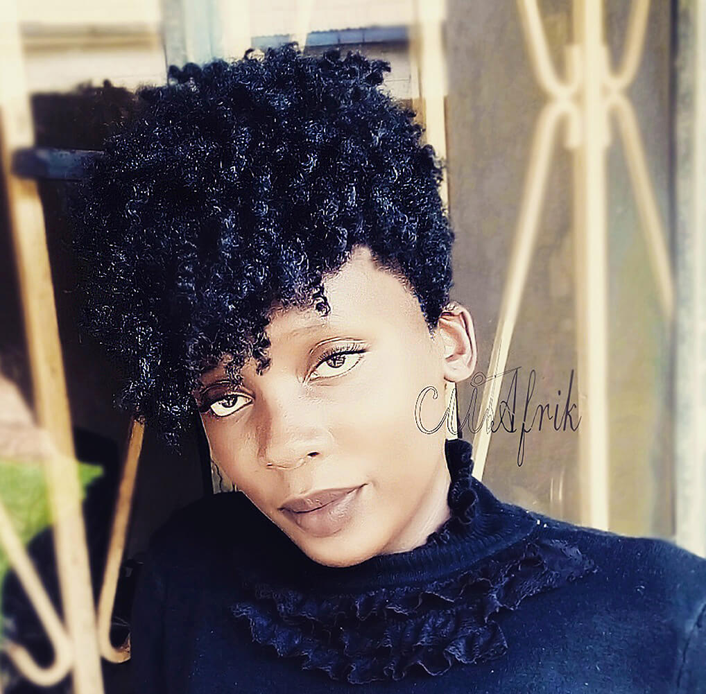 Crochet tapered cut hairstyles (Sponge dread kyangwe)