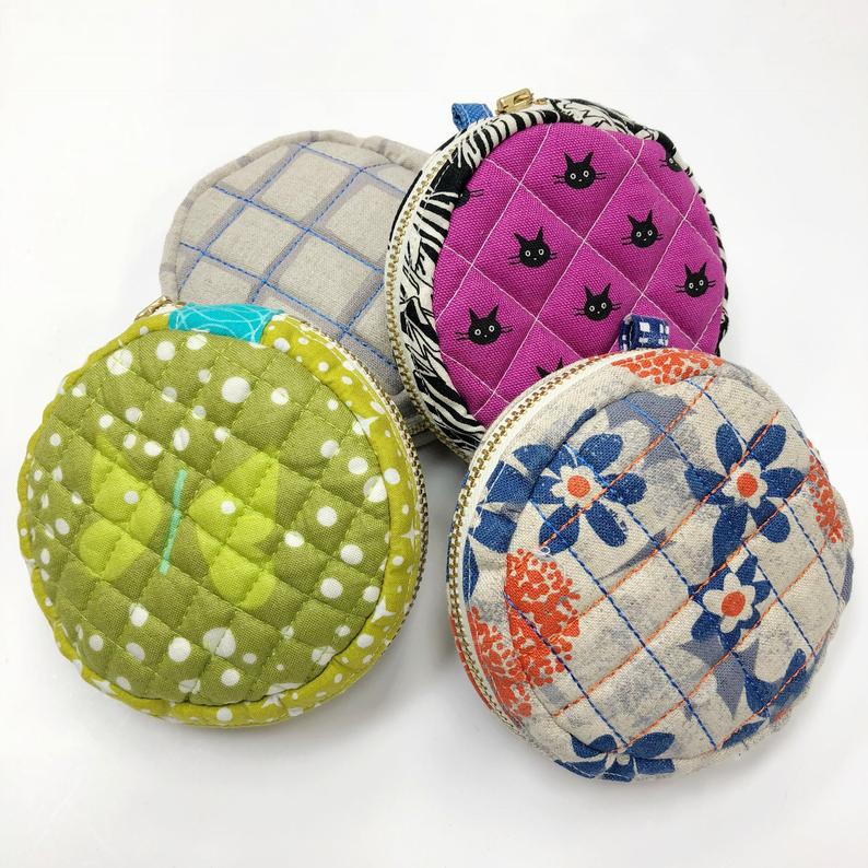 Zip Around Pouch Cut and Sew Studio