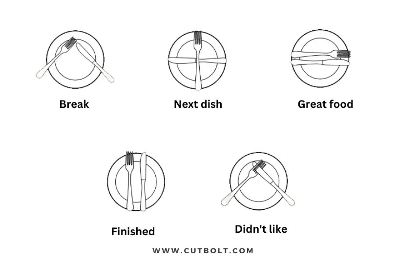 Cutlery Language in Restaurant Meaning and Origin of Cutlery Best