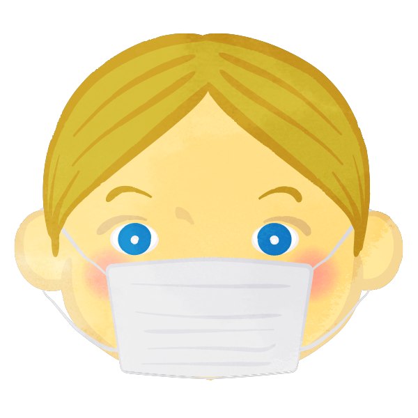 boy with face mask cute2u! A free Cute Illustration for Everyone!
