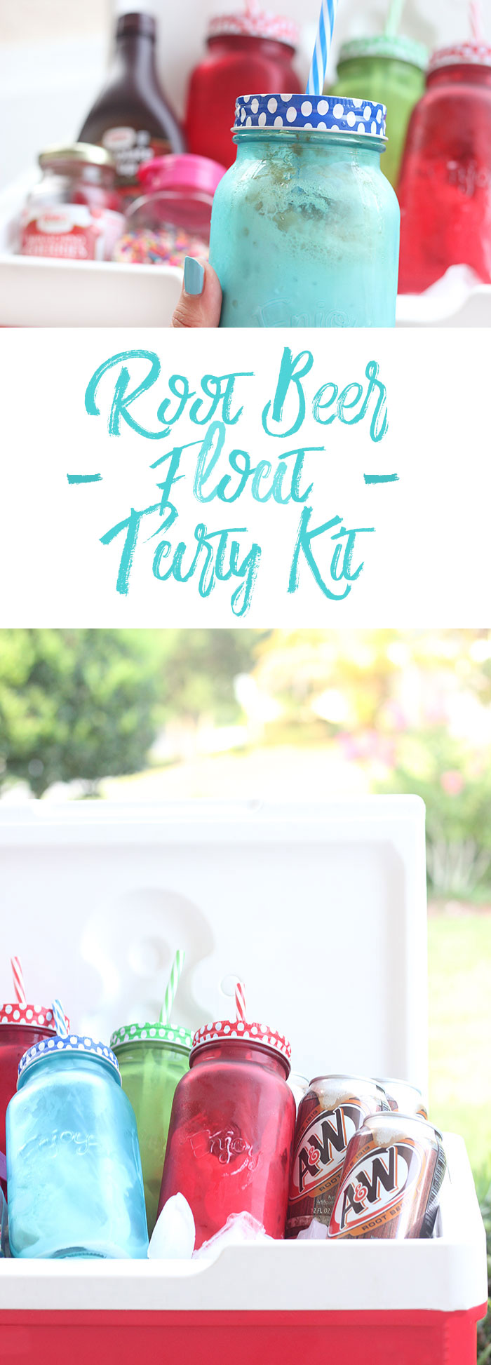 Rootbeer Float Party Kit Cutefetti
