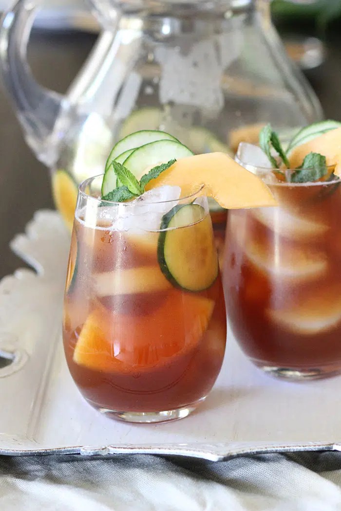 How to Make Fresh Fruit Iced Tea Cutefetti