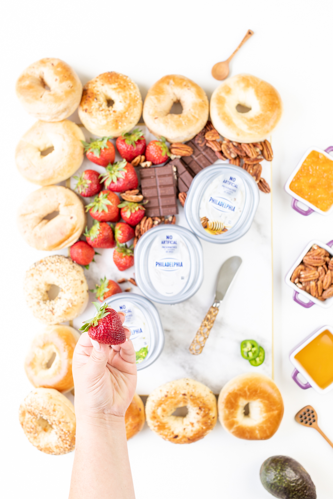 Bagel Bar Board for Brunch