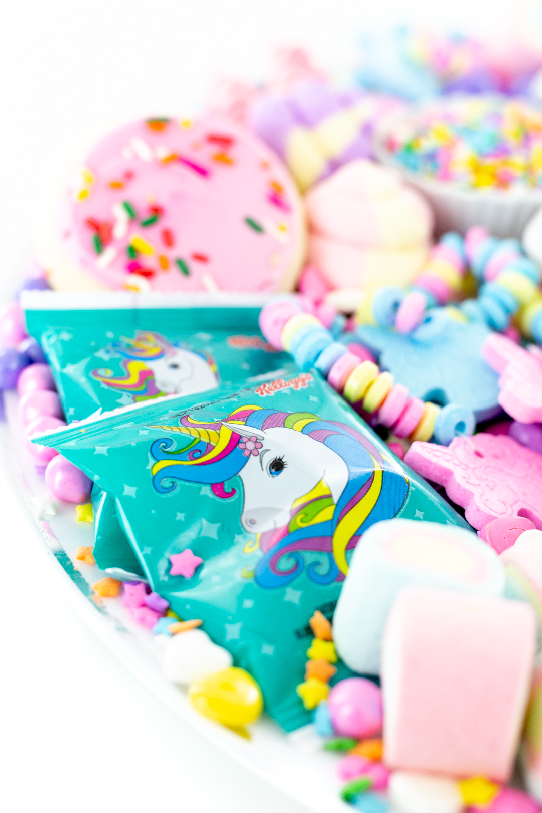Unicorn Candy Charcuterie Board Cutefetti