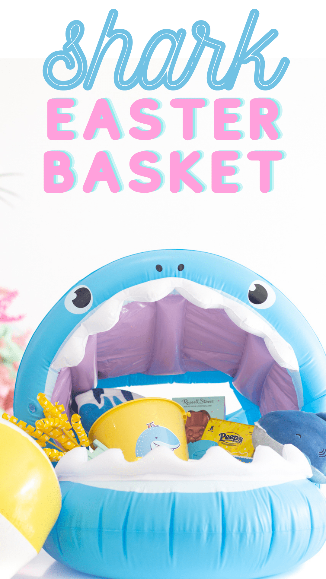 Shark Themed Easter Basket Ideas Cutefetti