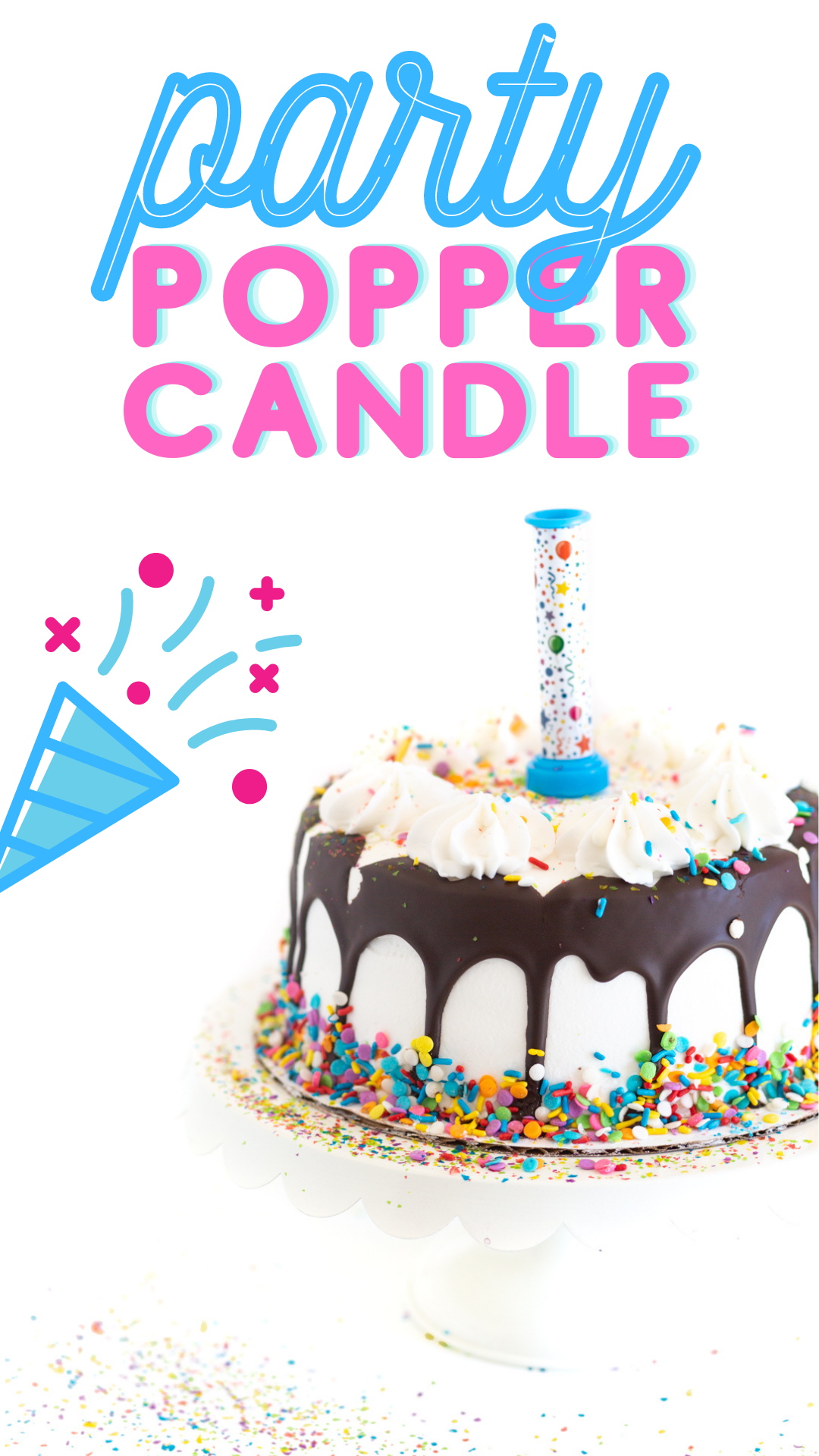 Confetti Surprise Birthday Candles Cutefetti
