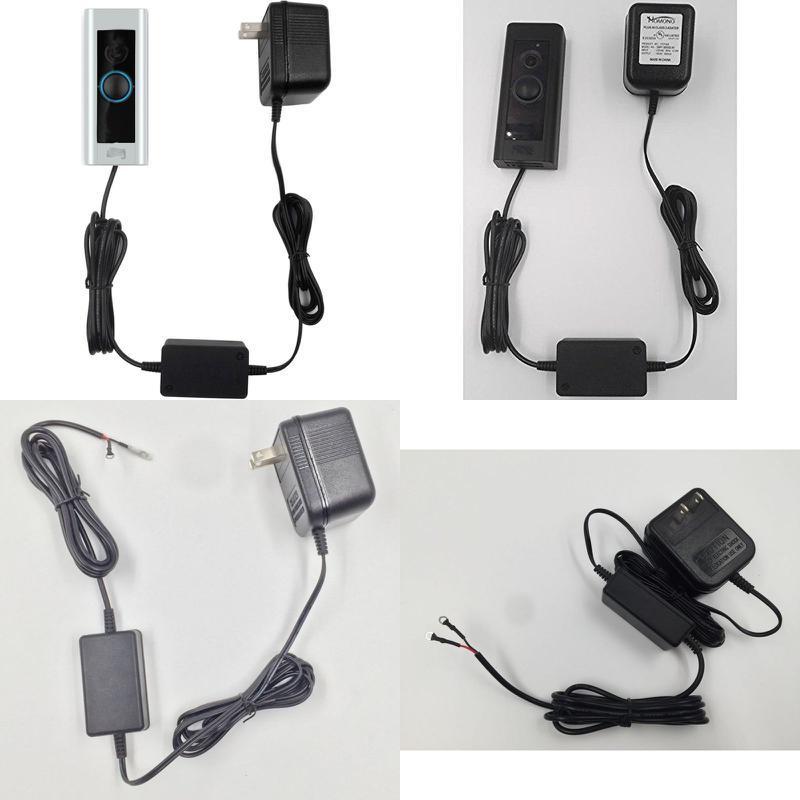 All In One Ring Video Doorbell Pro Power Kit & Supply Full