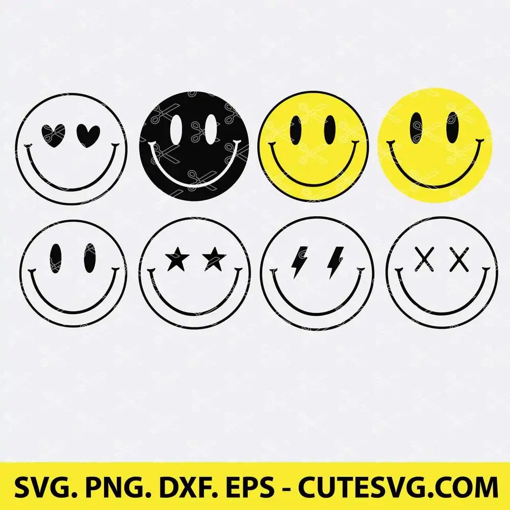 Free Smiley Face SVG Files For Cricut