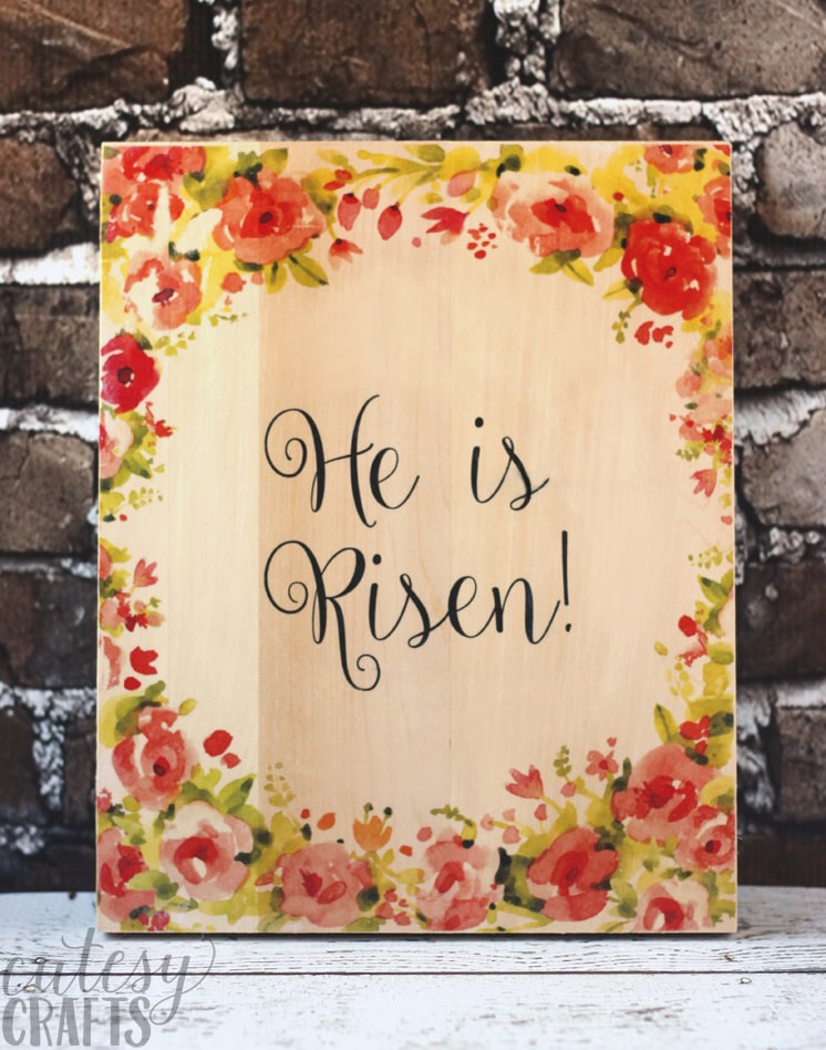 Principles of Peace and a DIY Easter Decoration Cutesy Crafts