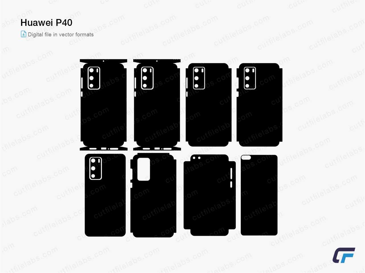 Huawei P40 Cut File Template Cut File Labs Huawei P40 Cut File Template Cut File Labs