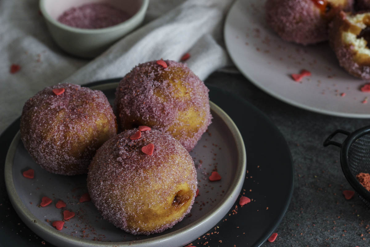 [Rezept] Krapfen Kreppel Berliner Pfannkuchen (vegan) cutiekulla