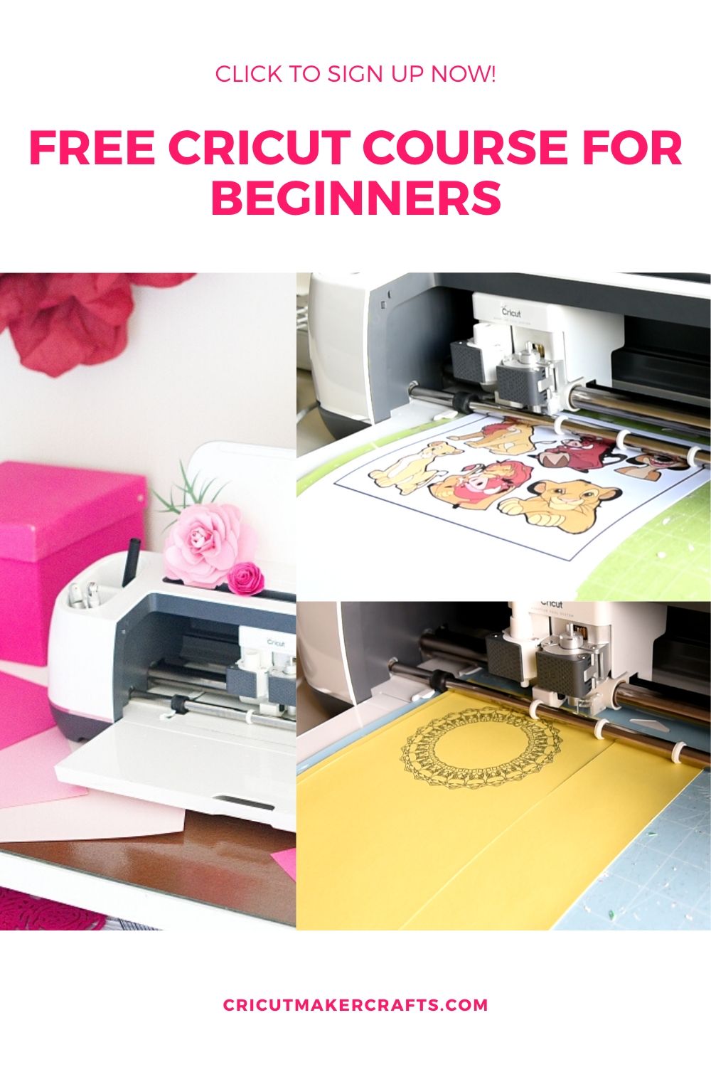Beginner’s Cricut Course Cut N Make Crafts
