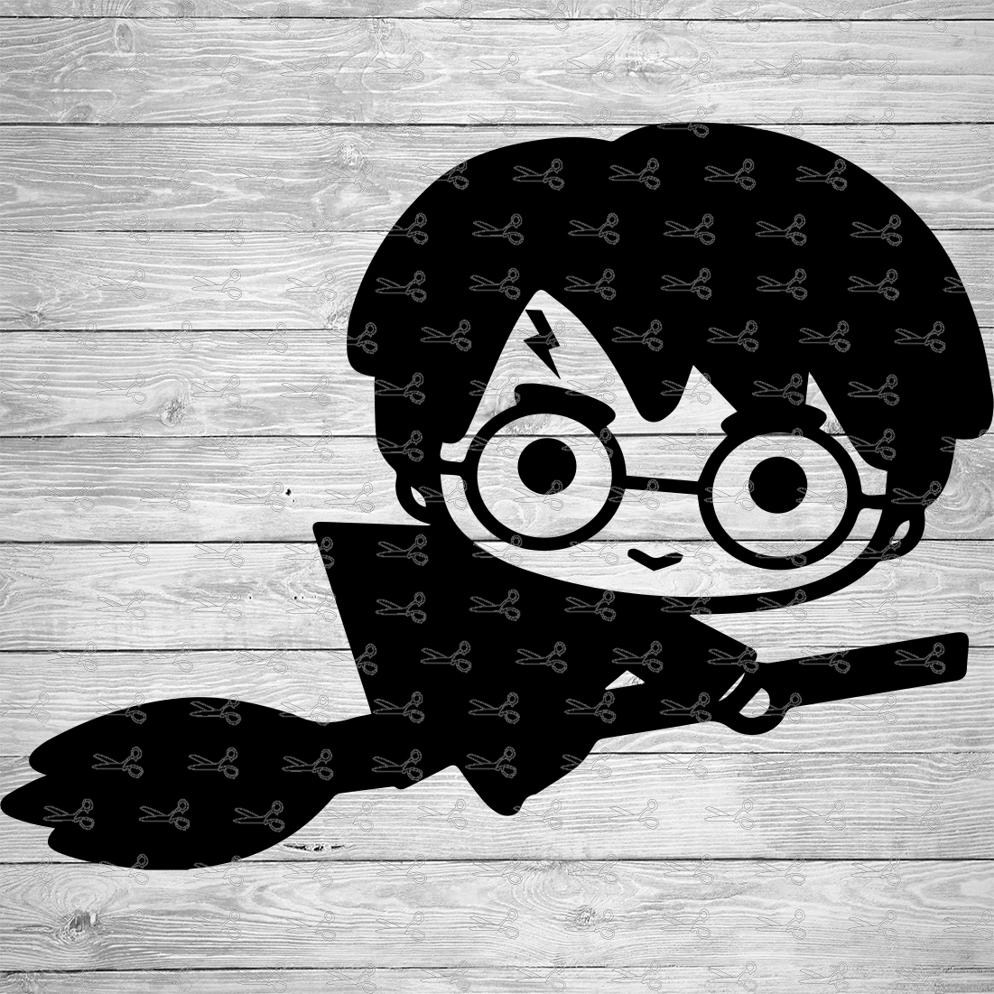Flying Harry Potter SVG,EPS & PNG Files Digital Download files for