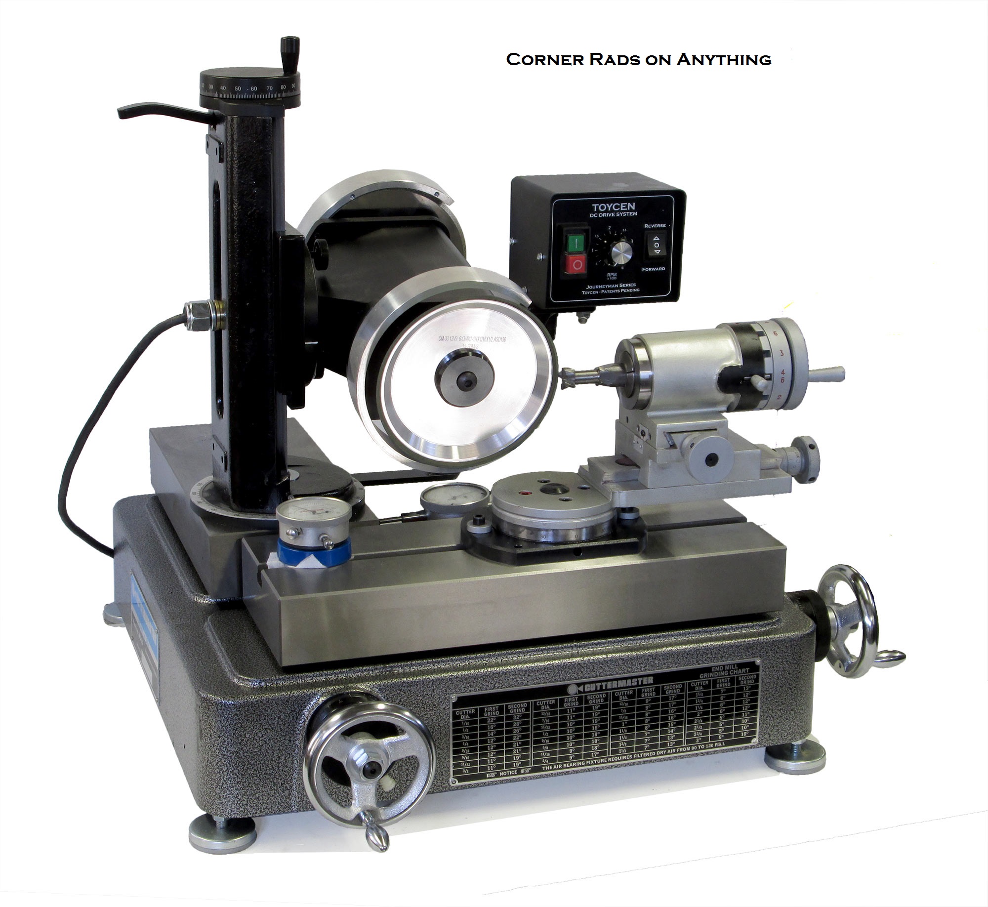 Journeyman JXT Tool Room Tool Grinder Cuttermasters Drill and End