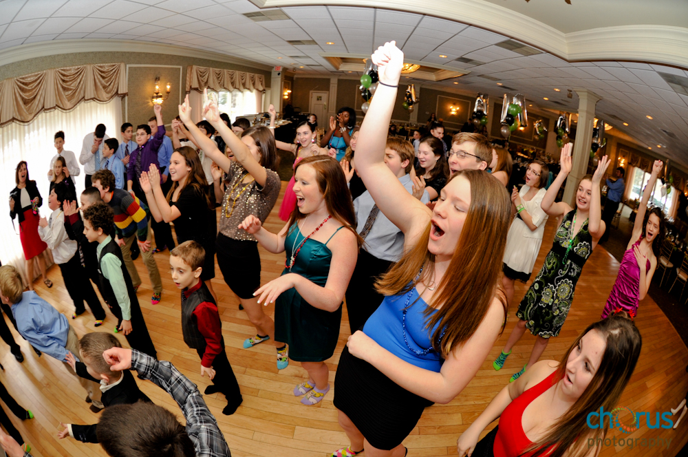 DJ, Dancers, and Matt's Bucks County Bar Mitzvah with Cutting Edge