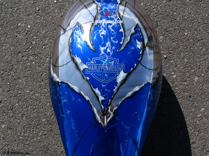 Airbrush Ripped Metal Effect Goimages Connect