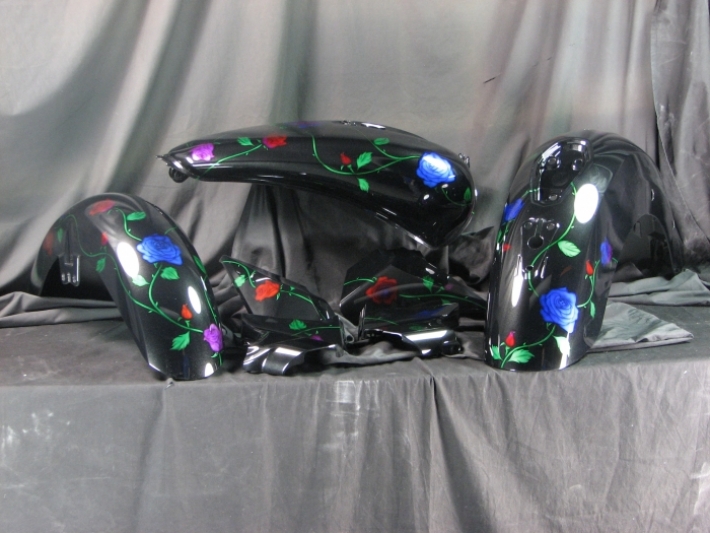 Black Rose Custom Cutting Edge Illusions