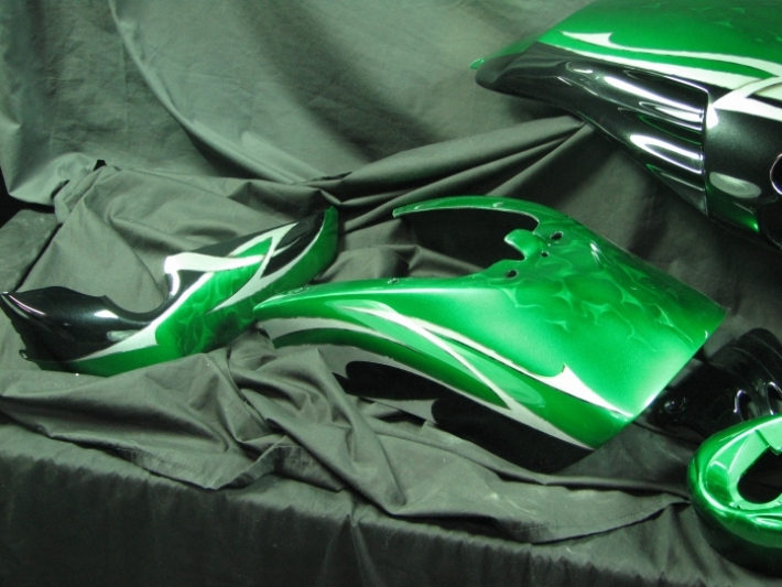 Shredder Harley VRod Custom Cutting Edge Illusions