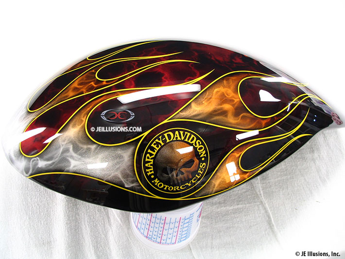 Sinister Harley VRod Custom Cutting Edge Illusions