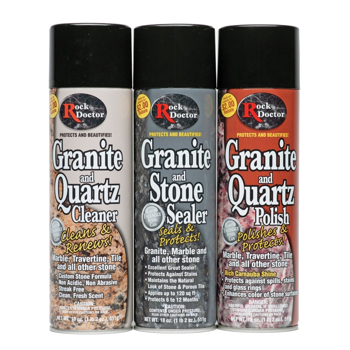 Granite and Quartz Stone Care System Cutting Edge Products