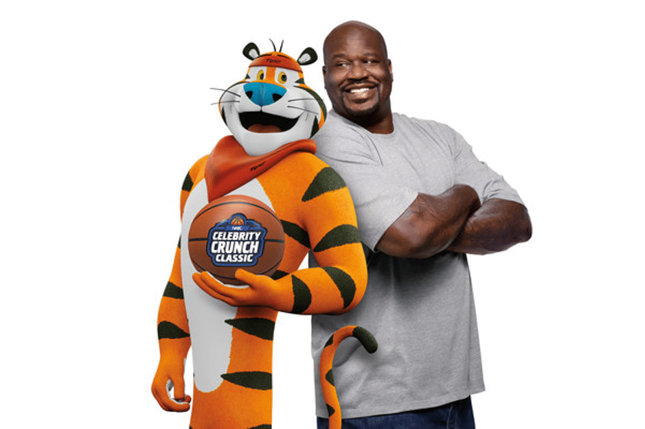 Tony the Tiger® and Shaquille O'Neal Surprise Superstar's Career