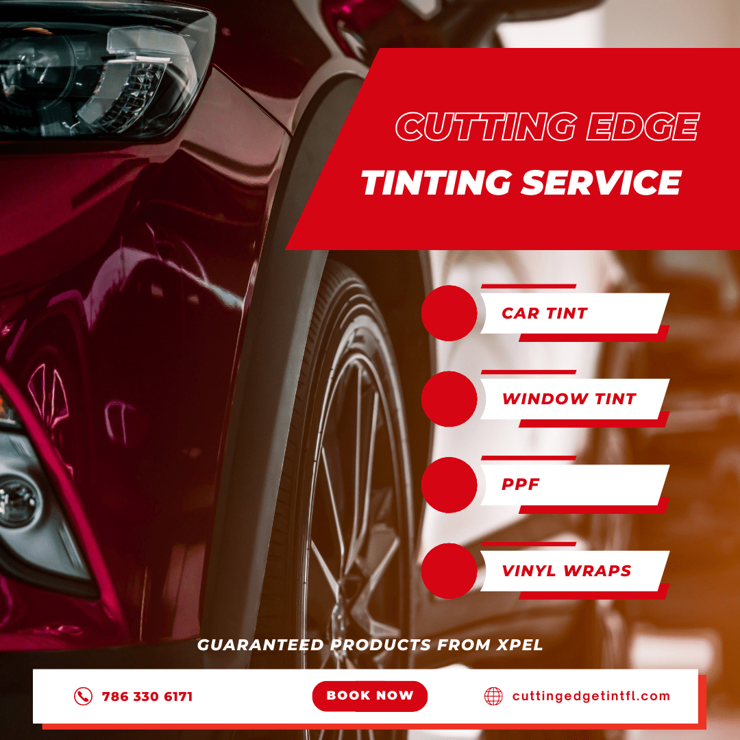Car PPF in Fort Lauderdale Cutting Edge Tint