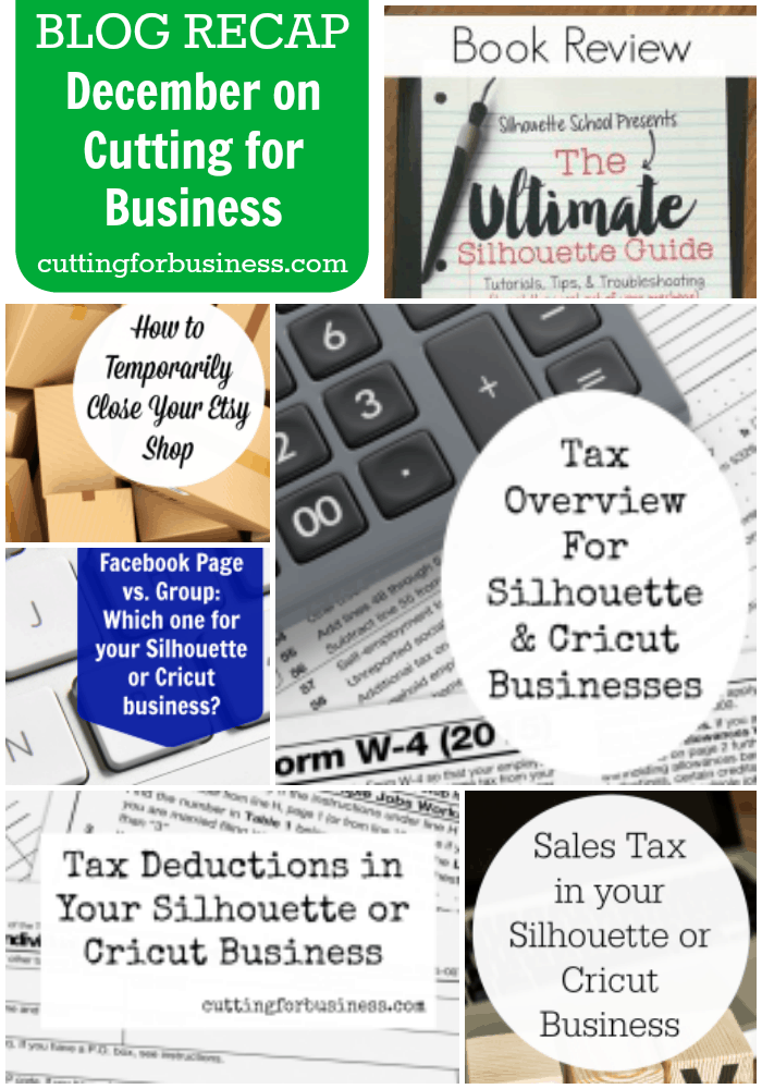 Blog Recap December on Cutting for Business Cutting for Business