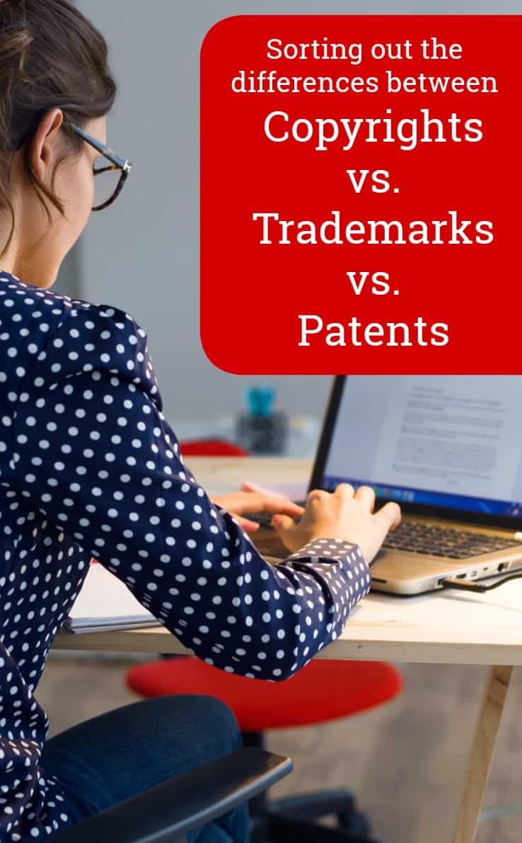 Copyrights vs. Trademarks vs. Patents Cutting for Business