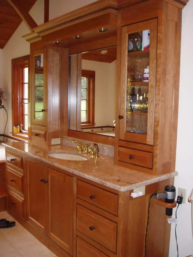 Bathroom Wooden for Vanity / Sink in Boston Custom Wood