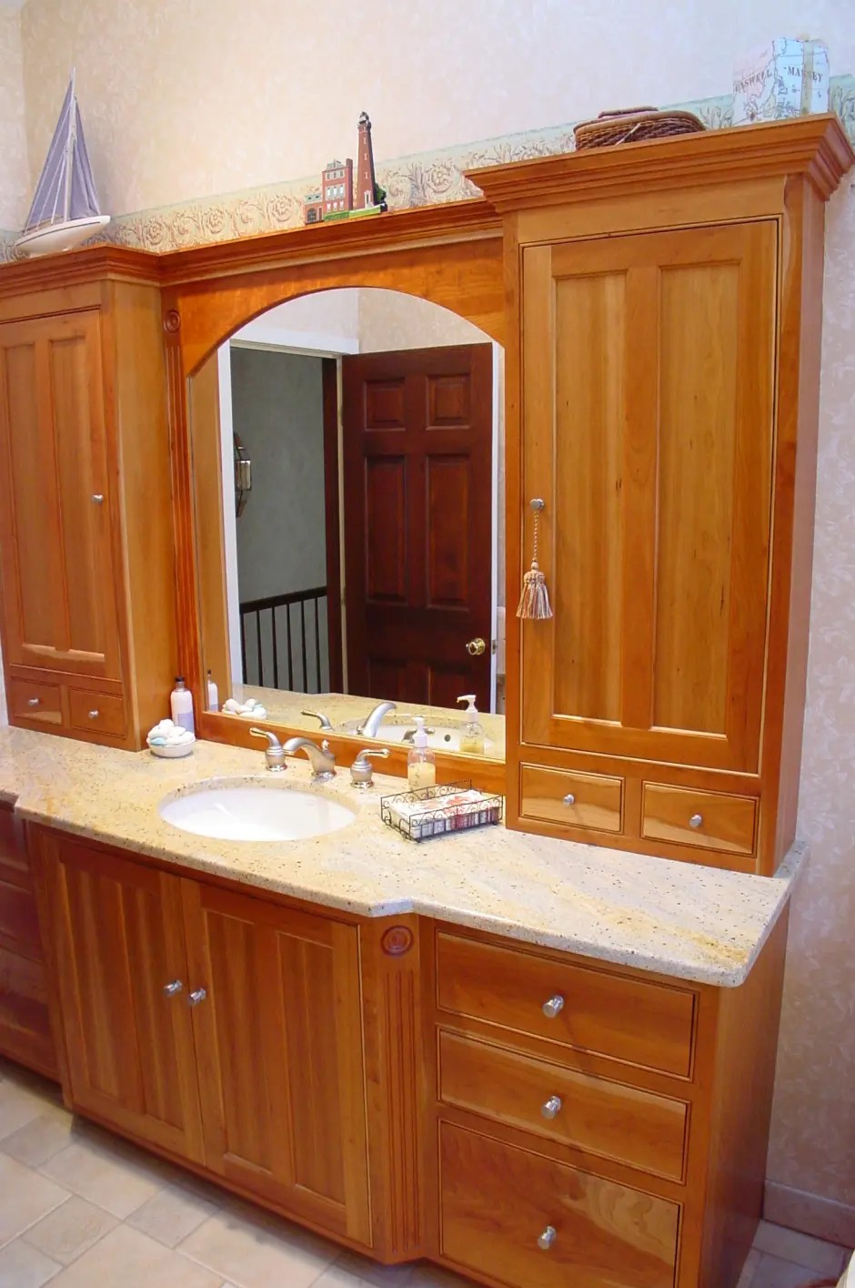 Bathroom Wooden for Vanity / Sink in Boston Custom Wood