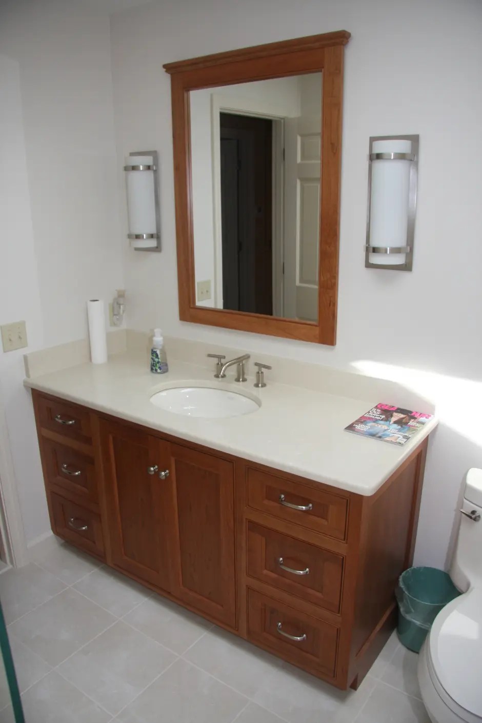 Bathroom Wooden for Vanity / Sink in Boston Custom Wood