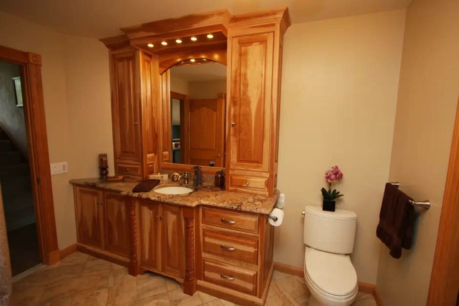 Bathroom Wooden for Vanity / Sink in Boston Custom Wood